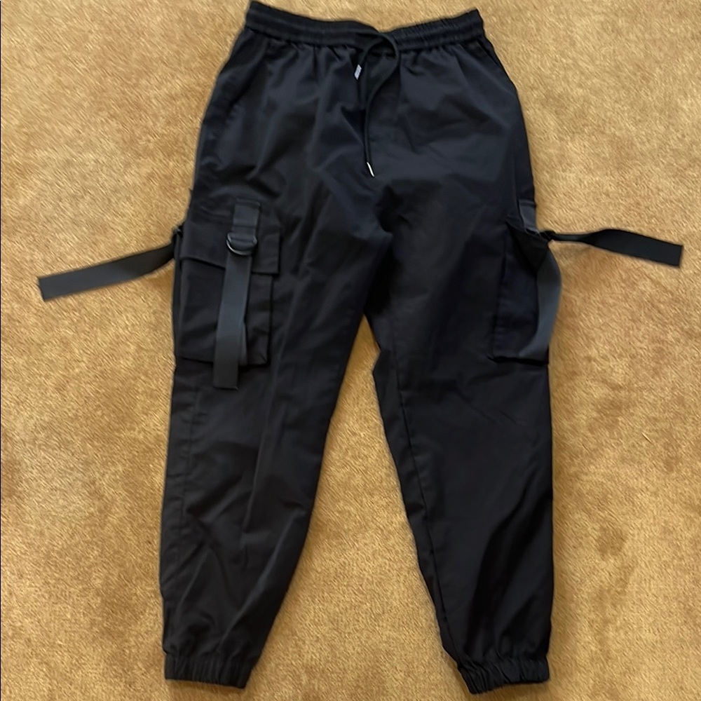 Men's Black Cargo Pants